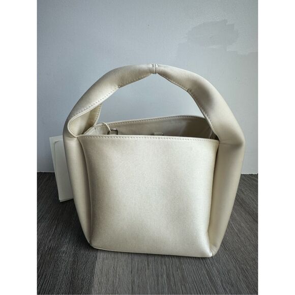 Toteme Petite satin bucket bag $890 - Picture 10 of 12
